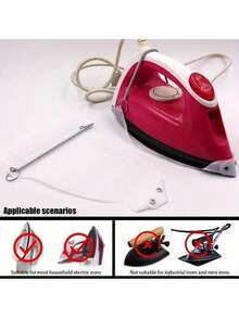 1 Funda protectora ultra suave para plancha de vapor - Resistente al calor hasta 240°C/482°F, base de plancha y tabla de planchar - Protege la ropa de marcas de quemaduras y arrugas, un accesorio de plancha conveniente que hace que la plancha y la plancha de vapor sean sin esfuerzo, fácil de usar