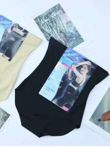 Faja Moldeadora de Cintura para Mujer - Moldea tu figura y resalta tus curvas - Negro - Ver 2