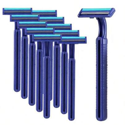 6件一次性旅行剃须刀，小巧便携