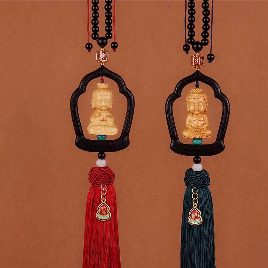 Car Hanging Decorations - Blue - View 1