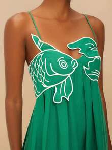 Fish Top Maxi Dress For Women Y2k Solid Color Casual Long Dress Spaghetti Strap Sleeveless Backless Dress Streetwear