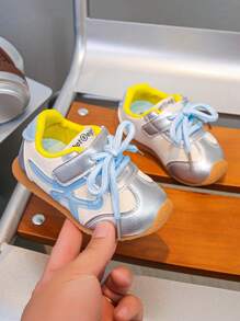 Scarpe sportive alla moda per bambini e bambine, scarpe sportive casual da esterno per neonati e bambini piccoli, consigliate per la stagione di ritorno a scuola, primavera/autunno