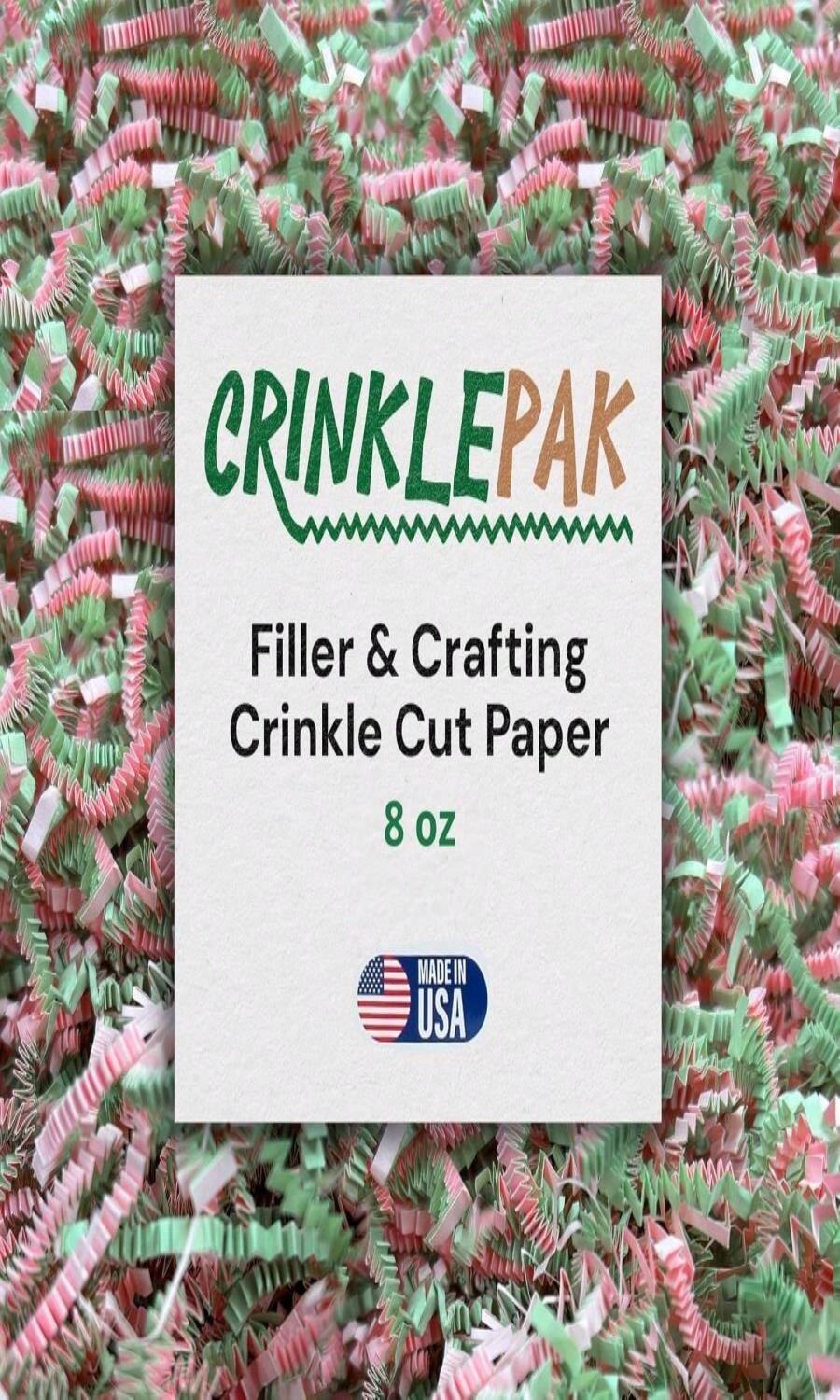 CrinklePak 10 LB USA Made Crinkle Paper Filler | Paper Shred Filler For Shipping Packages, Gift Wrap, Great Packing Paper For Gift Basket Filling, Birthdays, Weddings, And Anniversaries | Kraft - Easter - View 1