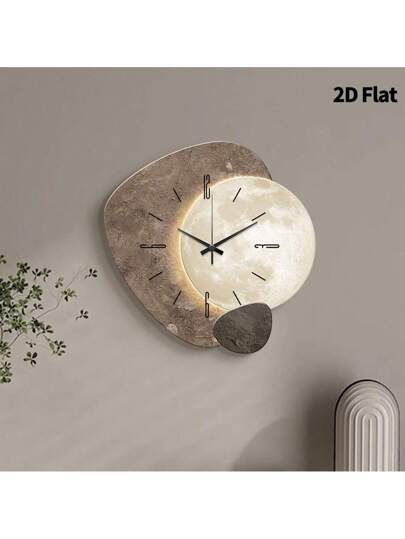 1pc Moderne Elegante ation Wand Clock, Super Silent Quartz Movement, No Ticking, ating Clocks In Living Rooms,Bedroom Room, Offices, Restaurant, Cafes, Perfect ative Friends Family Home Room view 4