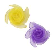 Hair Bandanas - Yellow Purple - 查看 9