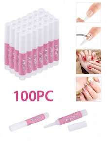 批发指甲胶，超强指甲胶，适用于水晶指甲，持久专业指甲胶，适用于压指甲，适用于水晶指甲，粘合假指甲的粘合指甲胶，2g/0.07OZ/PCS，美甲用品，美甲工具，美甲工具，返校，指甲，用于压指甲的美甲工具 - 無色 - 查看 14