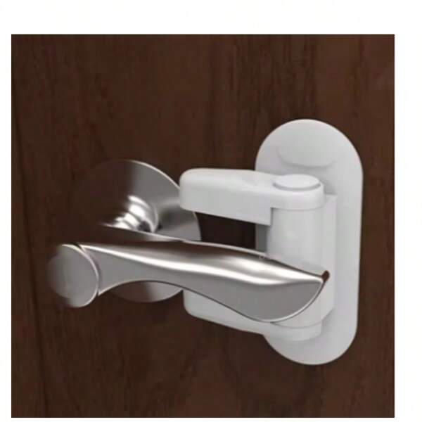 Uniwersalny zamek dźwigniowy do drzwi, blokada bezpieczeństwa, zabezpieczenie przed obrotem, profesjonalny zatrzask zabezpieczający do drzwi, wielofunkcyjny