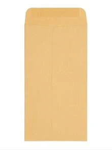 50 个/包自粘现金信封，6.7 英寸 X 3.5 英寸（16.9 X 8.9 厘米），适用于现金信封挑战，120GSM 牛皮纸现金信封，用于现金、预算、现金填充、支票、硬币和收据（根据 SKU 图像颜色）