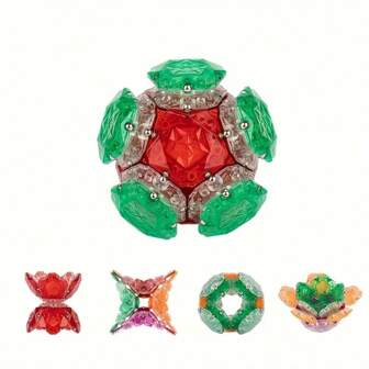 Multifunctional Magnetic Ball Magnet Toys - 12 Piece Set - Brain Development, Creativity Beyond Imagination, Inspiring, Entertainment, Adult Desktop Toys, Mute Sensory Toys, Desk Toys And Top Gift Ideas