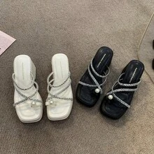 Women Sport Sandals - 千鳥格黑色 - 查看 8