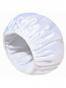 1 Stück einfarbige extra große 3-lagige Haartrocknen Duschhaube, super absorbierendes mikrofaserartiges Material, 100% wasserdichter wiederverwendbarer Haarturban für Frauen mit langem Haar