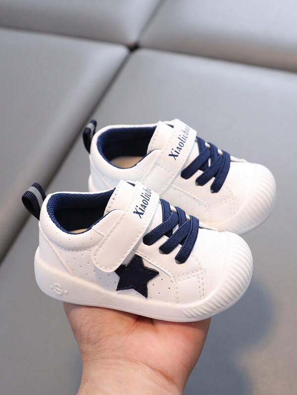 Comfortable Soft Sole Toddler Shoes, Lightweight And Breathable For Boys And Girls, Anti-Kick Walking Shoes With Hook And Loop Closure, Suitable For 1-3 Years Old, Tpr Sole, Multiple Colors For Beginners, Suitable For Outdoor Play, Picnic Parties And Other Occasions