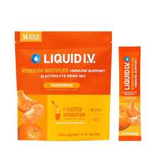 Liquid I.V.? Hydration Multiplier +Immune Support - Tangerine | Electrolyte Powder Drink Mix | 1 Pack (14 Servings) - Wild Berry Blend - View 1