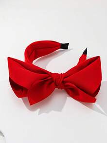 1 chiếc băng đô cài tóc hai lớp màu đỏ trơn có gân dành cho nữ, kiểu dáng thanh lịch, ngọt ngào, thích hợp đi học, mặc hàng ngày, mọi mùa, phù hợp cho mùa tựu trường. Ngoài ra còn có các màu khác như: băng đô cài tóc hai lớp màu đen trơn có gân, băng đô cài tóc hai lớp màu cà phê/hồng trơn có gân, băng đô cài tóc hai lớp họa tiết da báo có gân, phụ kiện tóc cho nữ. - Đỏ - Xem 2