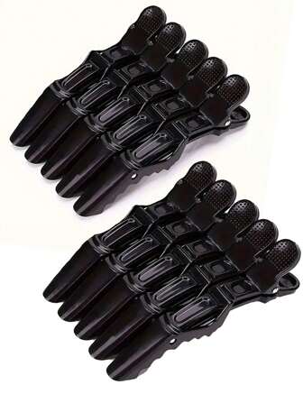 5-Pcs Multi-Color Crocodile Hair Sectioning Clips - Non-Slip Grip, Easy Styling And Salon Use For Hair Dye, Perm, And Sectioning - Premium Plastic Alligator Clips For Hairdressers And Home Users,Hair Tools,Hair Products And Accessories For Barber Salon Beauty Travel Essentials,Back To School,Travel Holiday Essentials,Hair Accessories For Women,Slick Back Brush,Barber Accessories,Hair Dryer,Hair,Barber,Hair Tools,Hair Products,Hair Accessories,Edge Brush,Barber Accessories,Travel,Hair Dryer,Hair Stuff,Hair Spray,Hair Accessories,Curly Hair Products,Hairdressing Equipment,Accessories,Hair Cutting Scissors,Christmas,Barbershop,Barber Accessories, Hair Accessories, Hairdressing,Hair Dryer,Hair, Accessories, Hair Products, Hair Tools, Hair Stuff, Hair Care, Curly Hair Brush, Barber, Barber Accessories, Hairdressing Equipment,Travel Essentials,Hairstyle,Hairdressing,Hair,Travel,Hair Products,Hair Tools,Hair Stuff,Barber,Barber Accessories,Barbershop,Hairdressing Equipment