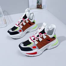 Women Chunky Shoes - 白藍 - 查看 6