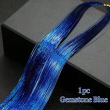 48Inches Glitter Rainbow Tinsel Hair Extension With Tool Mixed Colors Hair Extension Tinsel Kit Glitter Rainbow Hair Extensions For Women And Girls Pride Month Activities Accessories