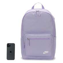 Nike HERITAGE EUGENE BKPK Unisex Casual Backpack, Sports Bag, Daily & Outdoor Travel Bag DB3300-515 - Hydrangea Purple/(Peak White) - View 1