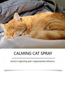 Cat Care Calming Spray - Gentle Grooming Spray To Relieve Stress, Prevent Scratching And Inappropriate Urination Behaviors - Multicolor - View 5