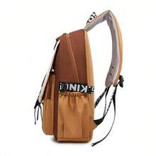 1pz Mochila De Capibara Escolar Y Viaje Bolsa Impermeable - D - Ver 3