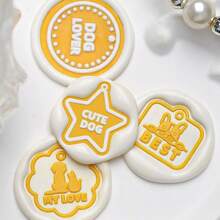 1 Pc, Pet Card Series Wax Stamp Head, Cat/Dog/Bone And Other Pet Tags, Suitable For Envelope Letter Paper/Party Invitation Letter/DIY Craft Stamp Decoration/Gift Packaging Decoration/Anniversary/Holiday Gifts,For School Supplies,Back To School