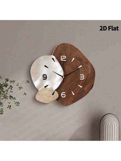 1pc Creative Art ation Wand Clock, Super Quiet Quartz Movement, No Ticking Sound, Room ation, Home Living Bedroom Classroom Kitchen Office Restaurant Ho view 10