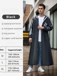 Fashion Raincoat Rain Coat For Women Both Rain Coat For Men High Quality Raincoat Thickened Rain Coat Rain Coat Waterproof Rain Poncho Multi Functional Raincoat Outdoor Activities Rain Wear Rain Jacket Cycling Traveling Climbing Rain Coat