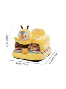 Libsit 1pc Only Cover Toddler Anti-Fall Training Sitting Posture Sofa, Enlarged And Thickened Toddler Learning Seat. Baby Sofa Seat Cover. Filling Is Not Included Baby Sofa Support Seat Cover Baby Plush Chair Learning To Sit Comfortable Toddler Nest Puff Washable Without Filler