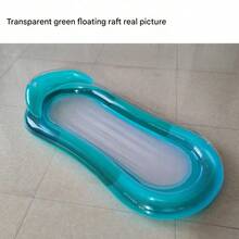 1 pièce Flotteur de piscine gonflable ultra-résistant - Chaise longue en PVC ultra-épaisse, antidérapante et séchage rapide pour adultes - Fête d'été, plage, lac, amusement aquatique dans le jardin - Flotteurs de piscine pour adultes - Chaise longue gonflable - Chaise flottante - Bouées de piscine - Flotteurs de piscine d'été