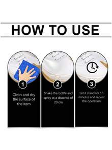 jakehoe 1瓶100ml防水防污喷雾 鞋子防水喷雾 纳米防水防污喷雾 日常便捷护理 服装鞋包通用织物保护防污喷雾 多材质适用 多材质适应性 服装/鞋帽/箱包/户外装备通用 - 防水防污噴霧 - 查看 11