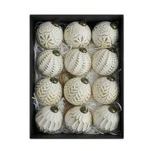 12 Stücke 8cm Mehrfarbiges Set Antike Weihnachtskugeln Weihnachtsbaumschmuck Weihnachtskugel Set, geeignet für Feiertags-Dekoration, hochwertige Ornamente Heim-Dekoration Weihnachtsdekorationen Raumdekoration Weihnachtsdekorationen Zuhause Weihnachtsgeschenke Weihnachtsdekoration - Verschiedenfarbig - Übersicht 6