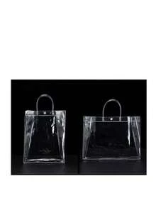 12 Stücke Feiertags-Party Tragetaschen, durchsichtige PVC Geschenktüten, Halloween Weihnachts-Geschenktüten, Festivalgeschenktüten, wiederverwendbare klare Tragetaschen, Zubehör für kleine Unternehmen, beste günstige Artikel, Einkaufstaschen, Partytüten, Hochzeit Geburtstags-Party Gastgeschenktüten, Bastel-Tragetaschen, Partyartikel, günstigste erhältliche Artikel