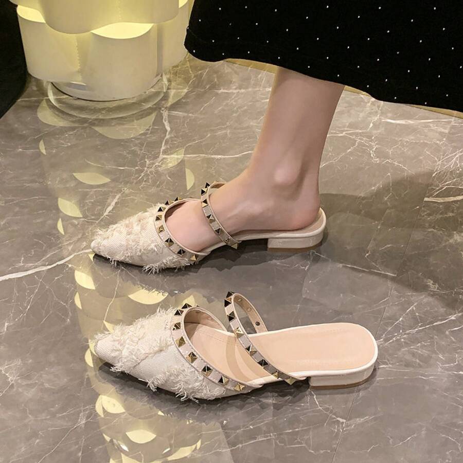 Women Heeled Sandals - 黑色 - 查看 1