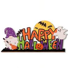 Happy Halloween Desktop Decoration Gnome Ghost Halloween Decoration Ornaments Suitable For Holiday Decoration Halloween Party Desktop Decoration Ornaments Home Decor Fall Decor Room Decor - Multicolor - View 9