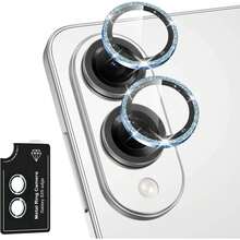 1pc Camera Lens Protector For Samsung Galaxy A26/A36/A56/S25 Edge, Single Metal Ring Tempered Glass Lens Cover, [Strong Adhesion] Anti-Scratch HD Transparent Lens Cap, 9H HD Camera Protector, Easy To Install, Applicable For Samsung Galaxy S25 Edge In Silver, Pink, Blue, Purple - Multicolor - View 28