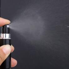 1/5/10/20/50 件便携式 5ml 迷你可填充香水雾化器，旅行必备，家居必备，男女通用喷雾化妆品容器，适合圣诞节、万圣节等节日礼物 - 黑色 - 查看 5