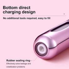 4-Piece Travel Perfume Atomizer Set - 5ml Refillable Leakproof Spray Bottles With Ultra Fine Mist, TSA-Approved Portable Scent Dispenser For Handbag, Gym, Office & Vacation, Silver