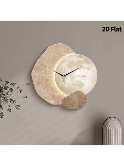 1pc Moderne Elegante ation Wand Clock, Super Silent Quartz Movement, No Ticking, ating Clocks In Living Rooms,Bedroom Room, Offices, Restaurant, Cafes, Perfect ative Friends Family Home Room view 3