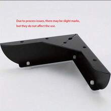 4Pcs Durable Heavy Load Bearing Furniture Legs Metal Cabinet Three-Pronged Feet Triangle Sofa Legs DIY Furniture Hardware Legs - Multicolor - View 11