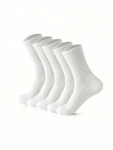 20 Stück/12 Stück/10 Stück/6 Stück/4 Stück/2 Stück Unisex Sport Crew Socken, modische bequeme Tennis Socken in Schwarz & Weiß, dicke atmungsaktive Socken für Herren & Damen, ideal für Sport, Outdoor, Business, Lässig Anlässe - Verschiedenfarbig - Übersicht 19