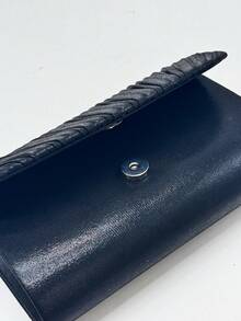 Túi cầm tay xếp ly thời trang mới với thiết kế thanh lịch và sử dụng thực tế, thích hợp cho tiệc tối, đám cưới của phụ nữ - màu đen - Xem 5