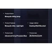 OBOVAY USB Powered Mosquito Killer Lamp, Insect Fly Trap Camping Lantern With Timing Function, Outdoor Electric Mosquito Swatter And Insect Repellent