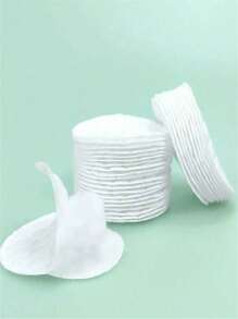 300/400 piezas de Almohadillas de algodón faciales desechables y redondas para eliminación de maquillaje, imprescindibles para volver al colegio, de doble uso con un grosor de tres capas de algodón, herramientas de limpieza facial para limpieza de la piel, eliminación de maquillaje, adecuado para todo tipo de pieles y para hombres y mujeres, apto para eliminación de maquillaje, maquillaje de ojos, rímel y esmalte de uñas, cuidado diario de la piel, ideal para uso en casa, viajes, dormitorio y vacaciones.