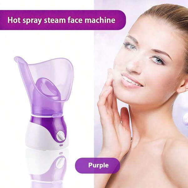 1pc Professional Pore Cleansing Nano Ionic Facial Steamer, Facial Steamer Set, Skin Pore Cleaning Device
