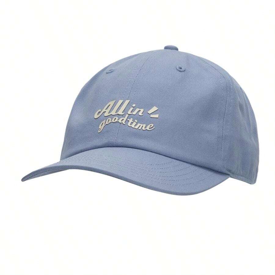 Puma 男女通用“All In Good Time AF”可调节魔术贴棒球帽，休闲运动帽 - 藍灰色 - 查看 1