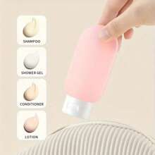 3Pcs Portable 60ml Water Emulsion Separate Bottle Travel Bottles Leak-Proof Refillable Lotion Containers - Multicolor - View 4