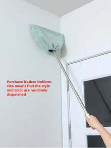 1 pieza Funda multifuncional para escoba y trapeador, de microfibra súper absorbente y reutilizable para limpieza del hogar (color aleatorio, se envían modelos nuevos y antiguos al azar)