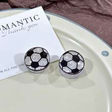 Pinzas de garra de acrílico, baloncesto simulado, fútbol, tamaño pequeño, pinzas de garra de alta gama de moda, baloncesto, fútbol, rugby, casual, lindo, elegante, calle, bohemio, retro, adecuado para otoño, invierno, verano, primavera, accesorios para el cabello, pinzas para el cabello, pasadores para el cabello, sujetadores para el cabello, pinzas para el cabello, clips para el cabello, accesorios para el cabello para mujer para outfits de vacaciones - Multicolor - Ver 19