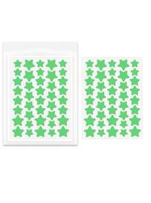 480pcs Pink, Black, White, Blue, Purple, Green, Star E-Star Facial Stickers, A Must-Have For Taking Photos, Facial Painting, Suitable For Various Parties, Gatherings, And Fun Activities.