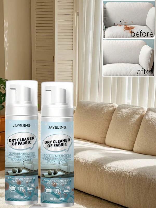 Carpet And Carpet Cleaning Spray, Spot And Stain Remover, Carpet Cleaning Spray, Carpet Cleaner Stain And Stain Fabric And Interior Decoration Cleaner Remove Stains, Neutralize Odors, And Make The Carpet Soft And Fragrant. Deep Penetration Helps Prevent Stains From Reappearing. Remove All Kinds Of Stubborn Daily Stains.